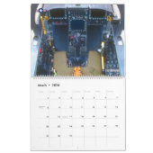 COMBAT COCKPIT - Amerikaanse militaire Vliegtuig c Kalender (Mar 2026)