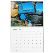 COMBAT COCKPIT - Amerikaanse militaire Vliegtuig c Kalender (Jan 2027)