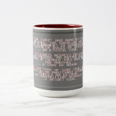 Combat Code Cup Tweekleurige Koffiemok (Center)