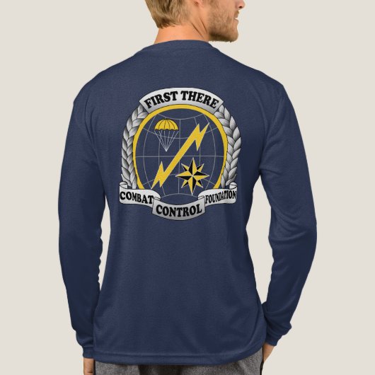 Combat Control RED Friday. Honor the Deployed. Tri-Blend Shirt (Achterkant volledig)