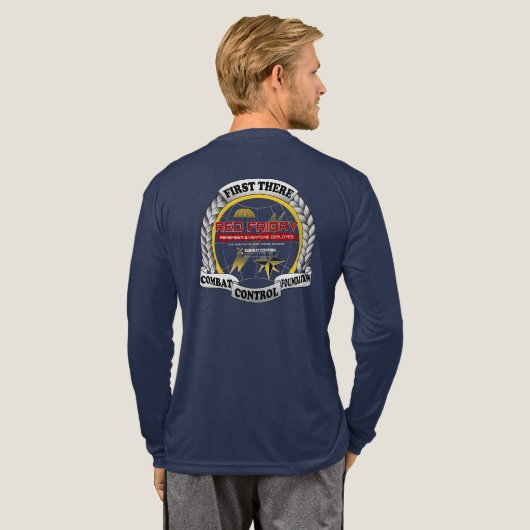 Combat Control RED Friday. Honor the Deployed. Tri-Blend Shirt (Achterkant)