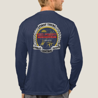 Combat Control RED vrijdag. Eer degenen die zijn i Tri-Blend Shirt