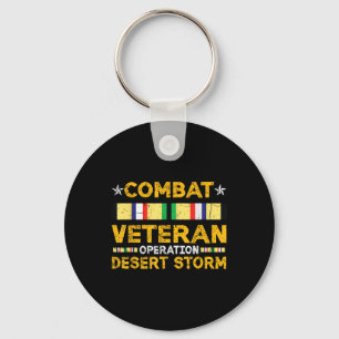 Combat Desert Storm Veteran Persian War Service (R Sleutelhanger