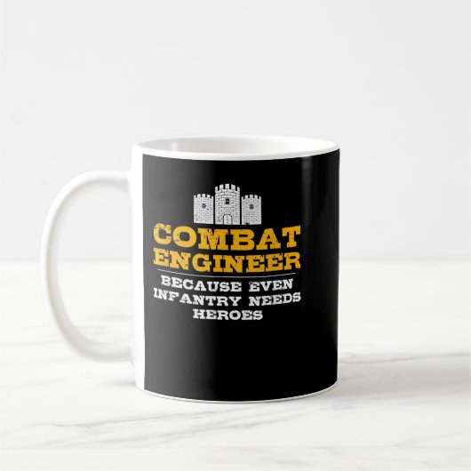 Combat Engineer - Engineer Gifts - Legertechnologi Koffiemok (Links)