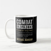 Combat Engineer Funny Engineering Dictionary Term Koffiemok (Links)
