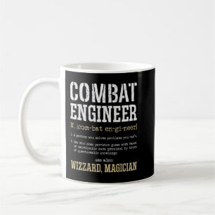 Combat Engineer Funny Engineering Dictionary Term Koffiemok