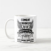 Combat Engineer Mok Gifts Coffee Cup Mannen Vrouwe (Links)
