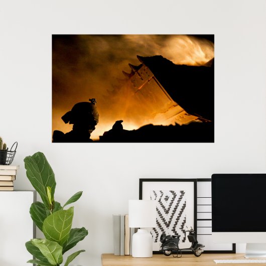 Combat Engineer Poster (Thuiskantoor)