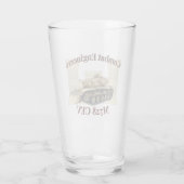 Combat Engineers M728 CEV Pint Glas (Achterkant)