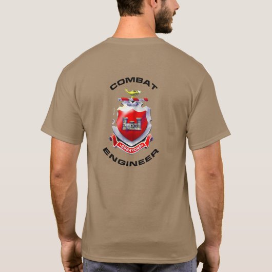 COMBAT ENGINEERS T-SHIRT (Achterkant)