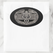 Combat Field Medical Badge (CFMB) Ovale Sticker (Tas)
