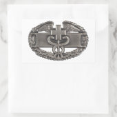 Combat Field Medical Badge (CFMB) Rechthoekige Sticker (Tas)