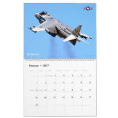 COMBAT HARRIER! - AV-8B HARRIER II KALENDER (Feb 2027)