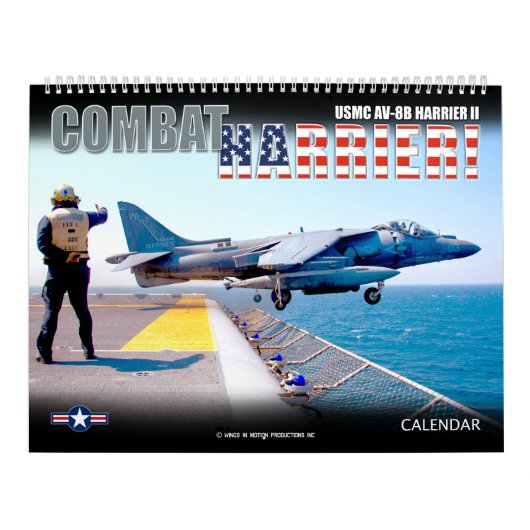 COMBAT HARRIER! - AV-8B HARRIER II KALENDER (Hoes)