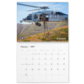 COMBAT HAWK - Amerikaanse militaire H-60 helikopte Kalender (Feb 2027)