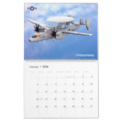 COMBAT HAWKEYE - US Naval E-2 Hawkeye Kalender (Jan 2026)