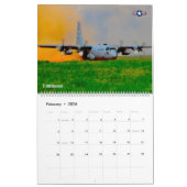 COMBAT HERCS! - US Military C-130 Hercules Kalender (Feb 2026)