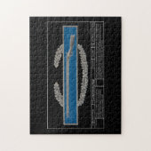 Combat Infanteriebadge Technical Legpuzzel (Verticaal)