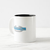 Combat Infantry Badge Tweekleurige Koffiemok (Voorkant links)