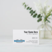 Combat Infantry Badge Visitekaartje (Staand voorkant)