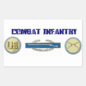 Combat Infantry Sticker (Voorkant)