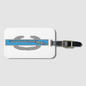 Combat Infantryman Badge CIB Army Veteran Bagagelabel (Voorkant (horizontaal))