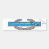 Combat Infantryman Badge CIB Army Veteran Bumpersticker (Voorkant)
