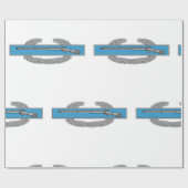 Combat Infantryman Badge CIB Army Veteran Cadeaupapier (Vlak)