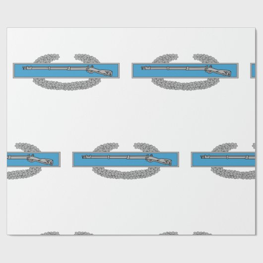 Combat Infantryman Badge CIB Army Veteran Cadeaupapier (Vlak)