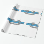 Combat Infantryman Badge CIB Army Veteran Cadeaupapier (Uitgerold)