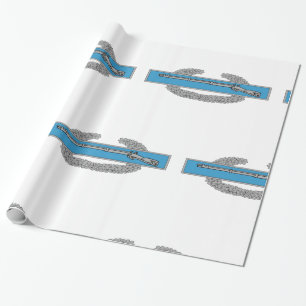 Combat Infantryman Badge CIB Army Veteran Cadeaupapier