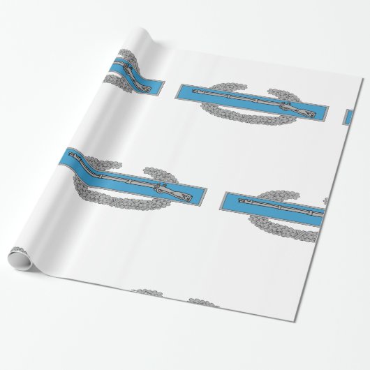 Combat Infantryman Badge CIB Army Veteran Cadeaupapier (Uitgerold)