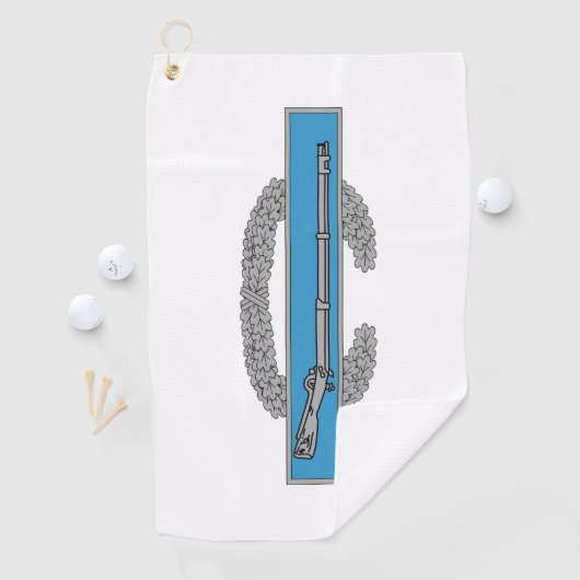 Combat Infantryman Badge CIB Army Veteran Golfhanddoek (Insitu)