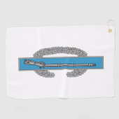 Combat Infantryman Badge CIB Army Veteran Golfhanddoek (Horizontaal)