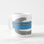 Combat Infantryman Badge CIB Army Veteran Koffiemok (Voorkant links)