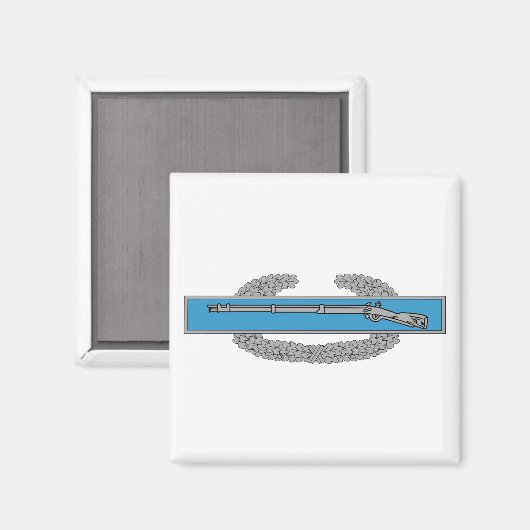 Combat Infantryman Badge CIB Army Veteran Magneet (Voorkant / Achterkant)