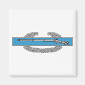 Combat Infantryman Badge CIB Army Veteran Magneet (Voorkant)