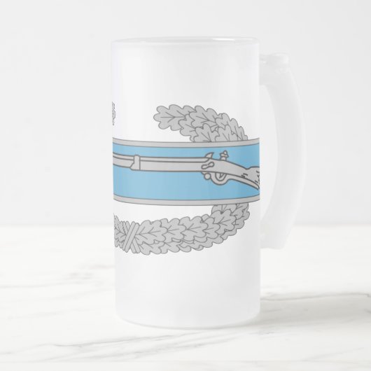 Combat Infantryman Badge CIB Army Veteran Matglas Bierpul (Voorkant rechts)