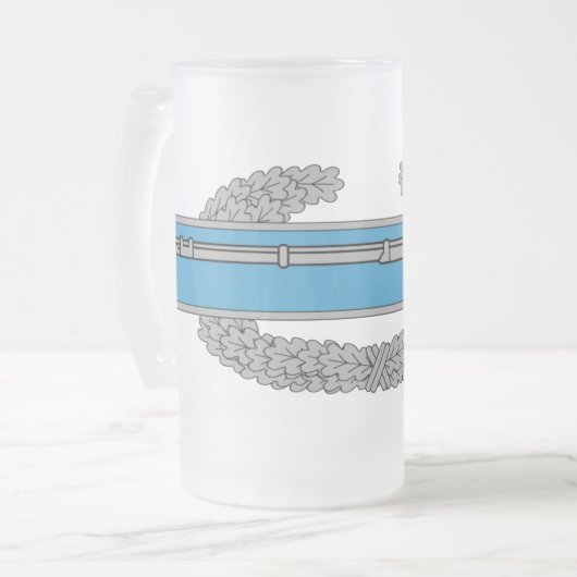 Combat Infantryman Badge CIB Army Veteran Matglas Bierpul (Voorkant links)