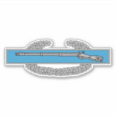 Combat Infantryman Badge CIB Army Veteran Sticker (Voorkant)