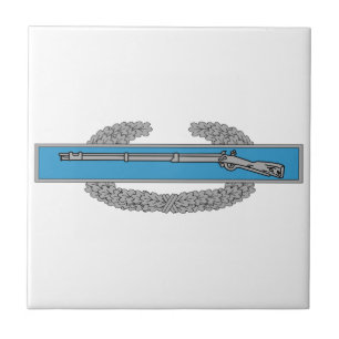 Combat Infantryman Badge CIB Army Veteran Tegeltje