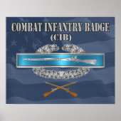 Combat Infantryman Badge (CIB) Poster (Voorkant)