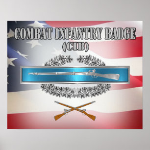 Combat Infantryman Badge (CIB) Poster
