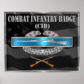 Combat Infantryman Badge (CIB) Poster (Voorkant)