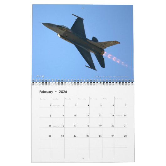 Combat Jets USA Agenda Kalender (Feb 2026)