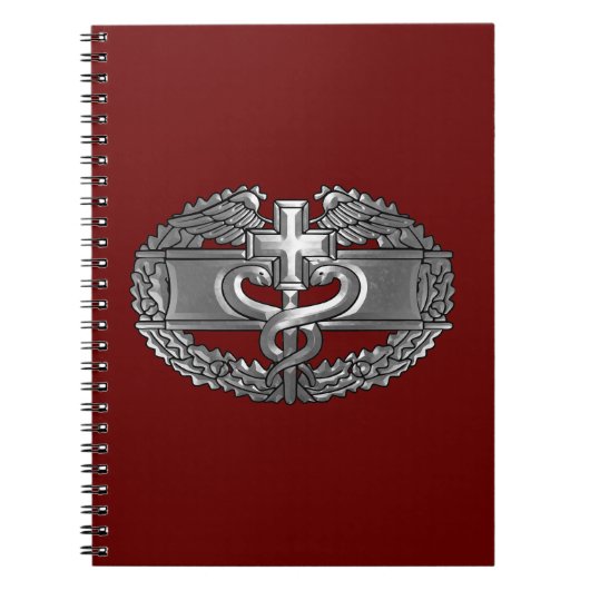 Combat Medic Badge Notitieboek (Voorkant)