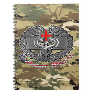 Combat Medic Badge Notitieboek