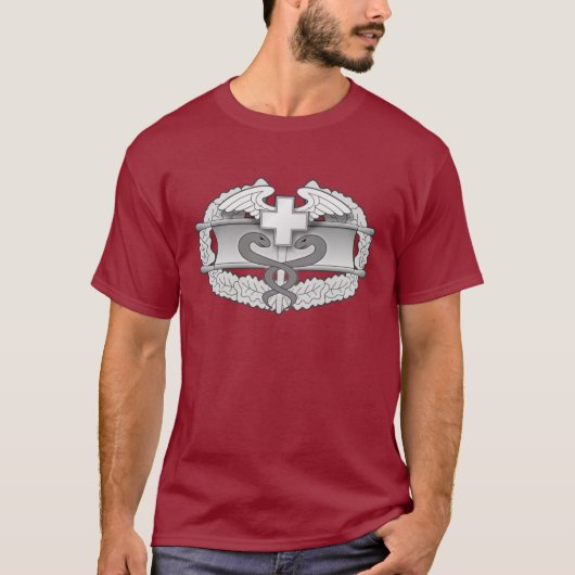 Combat Medic Badge T-shirt 2 (Voorkant)