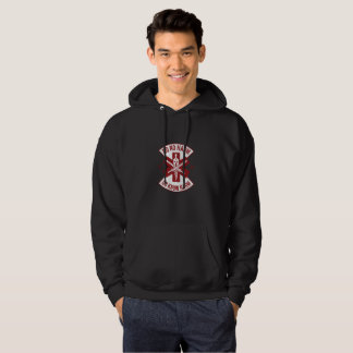 Combat Medic Doe Geen Harm Zwart Hoodie voor Veter