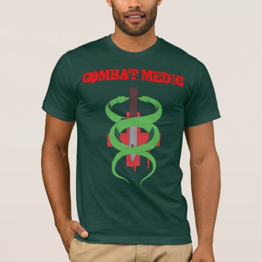 Combat Medic Full Color T-shirt (Voorkant)